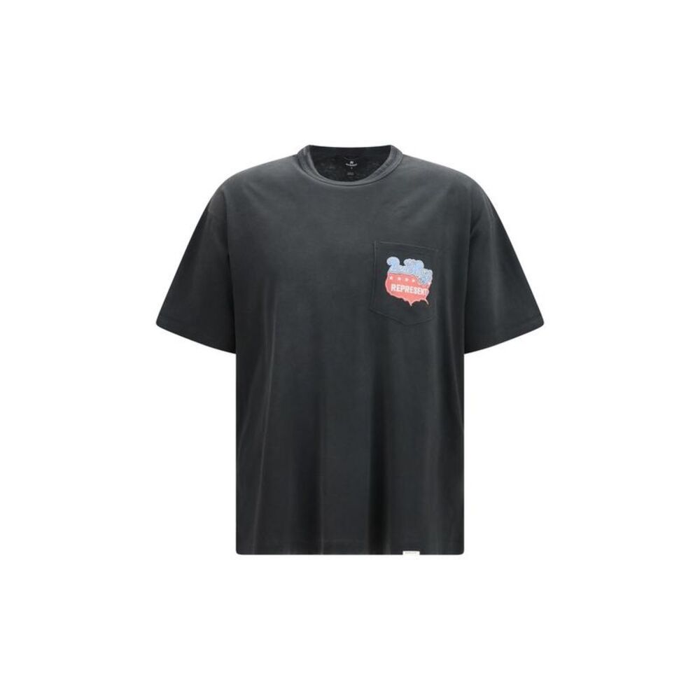 Represent Gray Cotton Men's T-Shirt